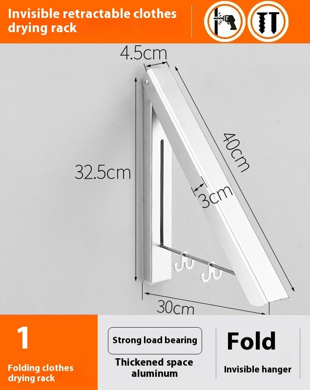 Wall Hanger for Waterproof Hanging Underwear Coat Hanger
