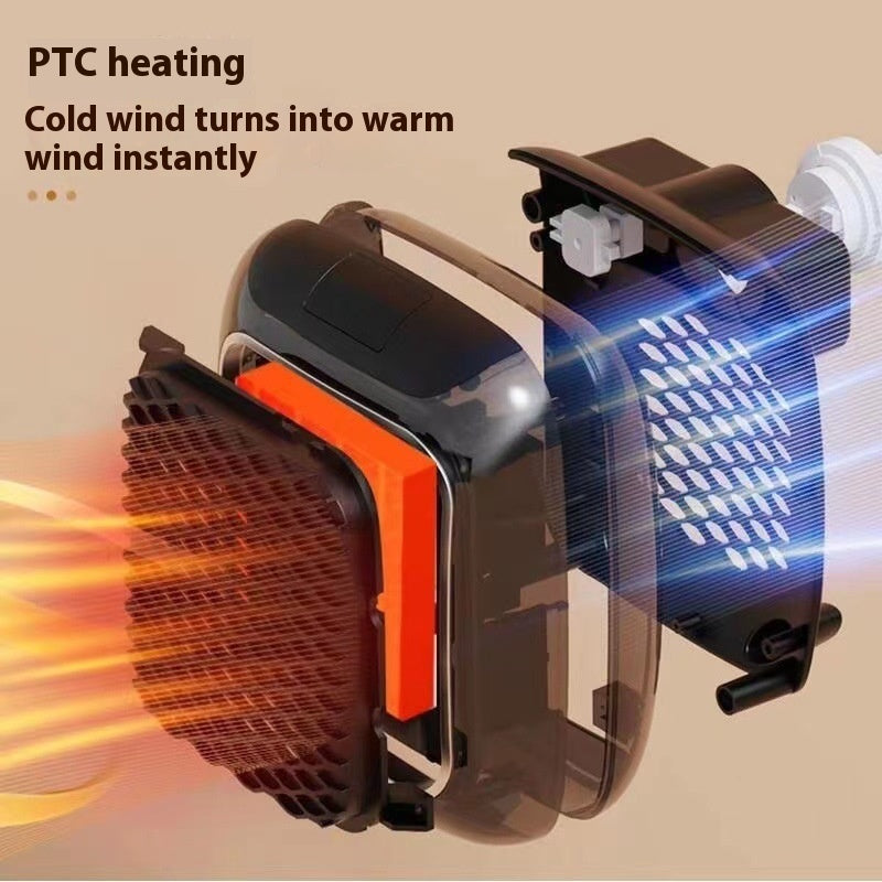 Mini Fan Heater Wall-mounted Dormitory Warm Artifact