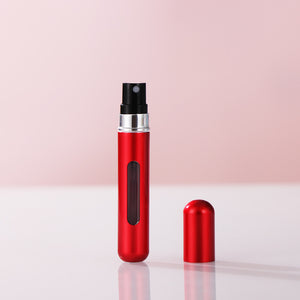 Perfume Sub-bottles Color Direct Charging Aluminum Perfume Bottle Press Head Portable Travel Split Liquid Spray Bottle