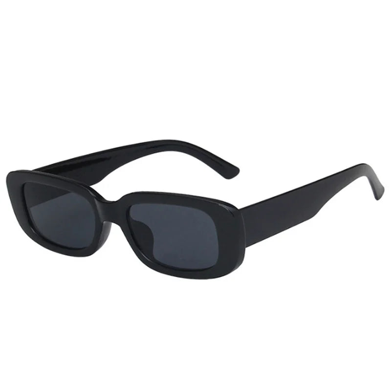 Square Sunglasses Woman Fashion 2022 Vintage Black Shades Sun Glasses
