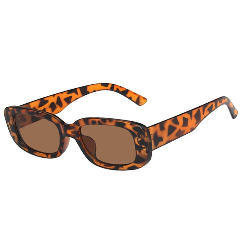 Square Sunglasses Woman Fashion 2022 Vintage Black Shades Sun Glasses