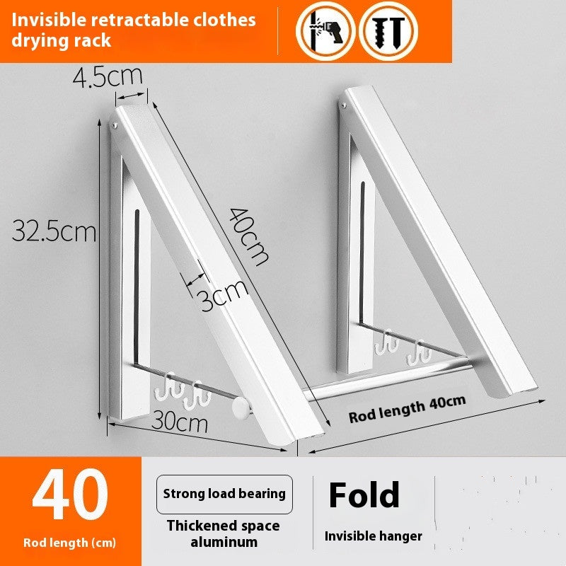 Wall Hanger for Waterproof Hanging Underwear Coat Hanger