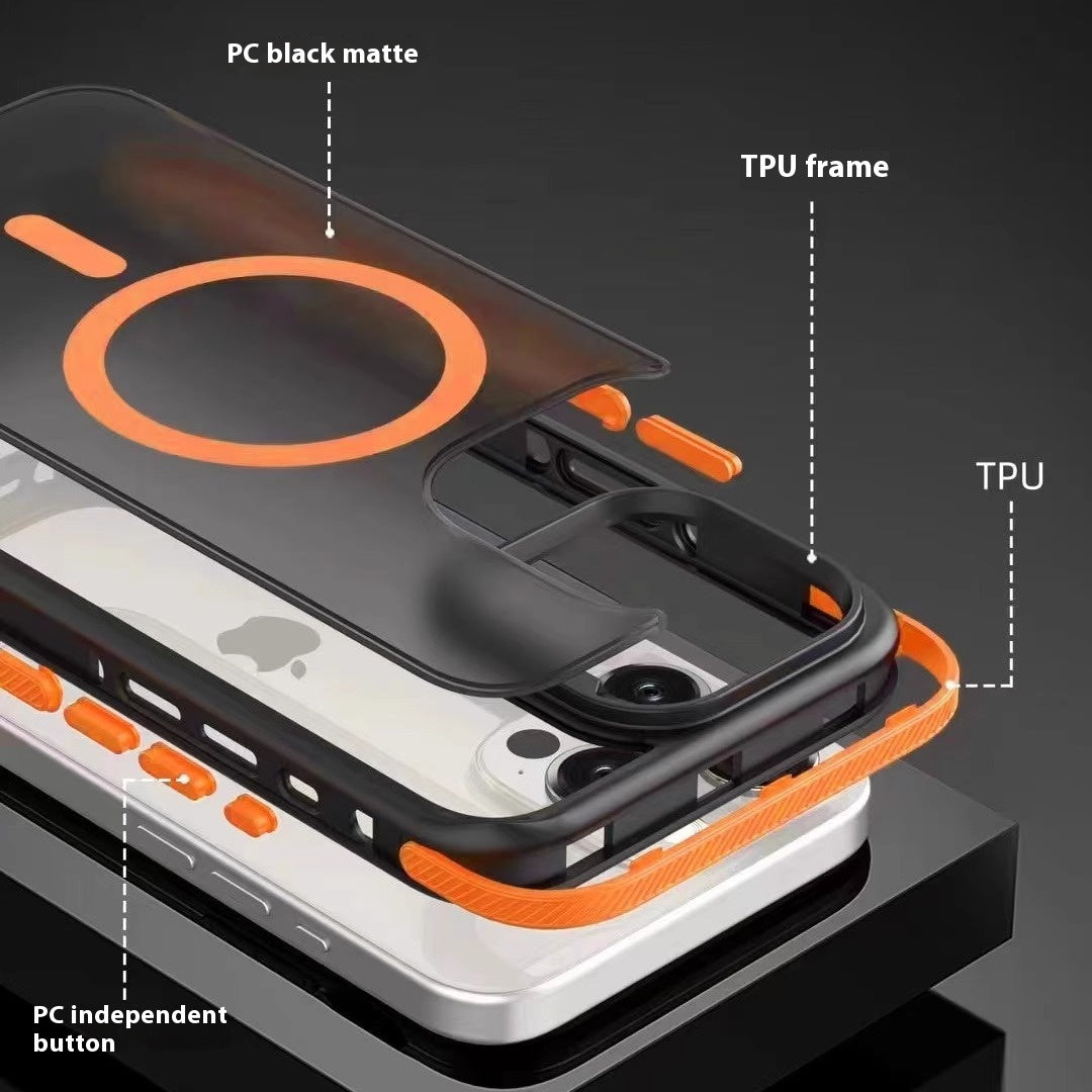 IPhone15 Phone Case Magnetic Drop-resistant