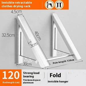 Wall Hanger for Waterproof Hanging Underwear Coat Hanger
