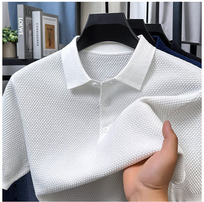 Loose Cotton Sweater Short Sleeve