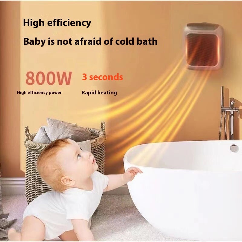 Mini Fan Heater Wall-mounted Dormitory Warm Artifact