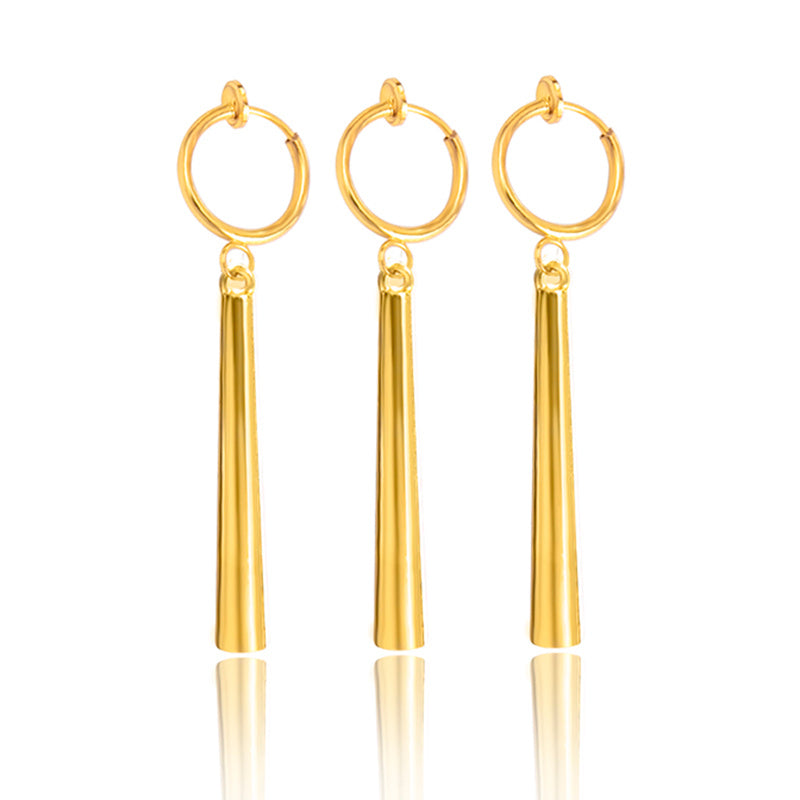 Japan Anime One Piece Roronoa Zoro Sticks Pendant Earrings