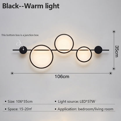 wall lamp, Indoor Modern Minimalist Creative Wall Lamp