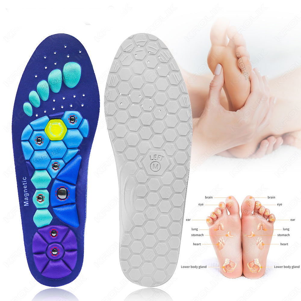 Shoe Pads
Medical Magnetic Insole Therapy Sports Insoles Orthopedic Insoles Massage Foot Weight Loss Slimming Acupressure Anti-fatigue Health Care Shoe Pads