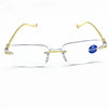 High-grade Presbyopes Anti-blue Light HD Presbyopia Glasses Frameless