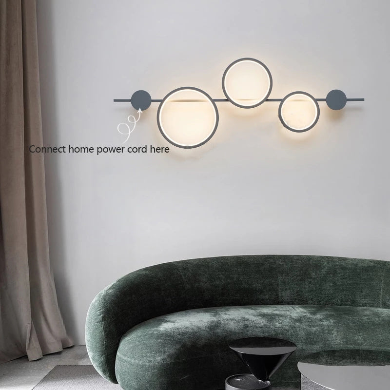 wall lamp, Indoor Modern Minimalist Creative Wall Lamp