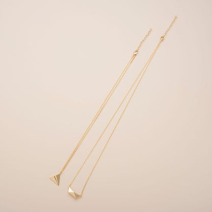 Copper Airplane Boat Multilayer Creative Fashion Necklace