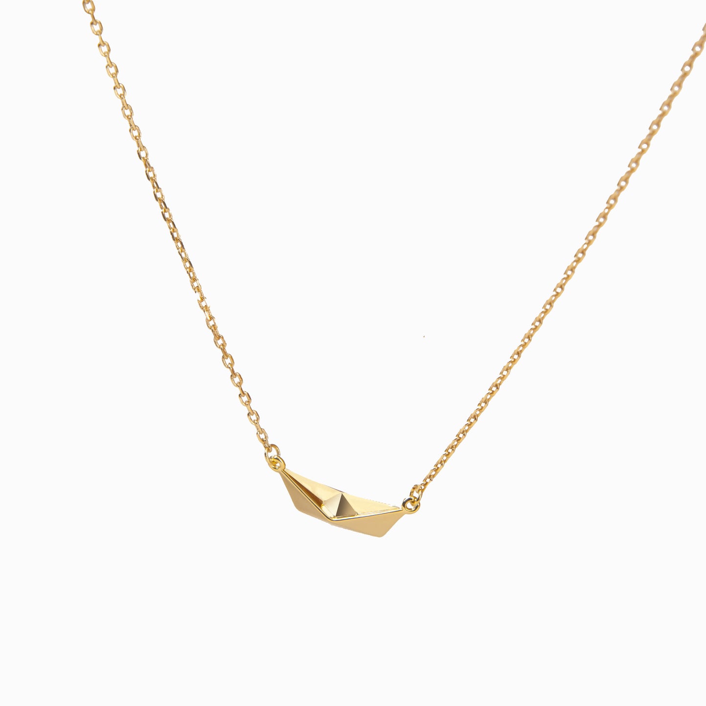 Copper Airplane Boat Multilayer Creative Fashion Necklace