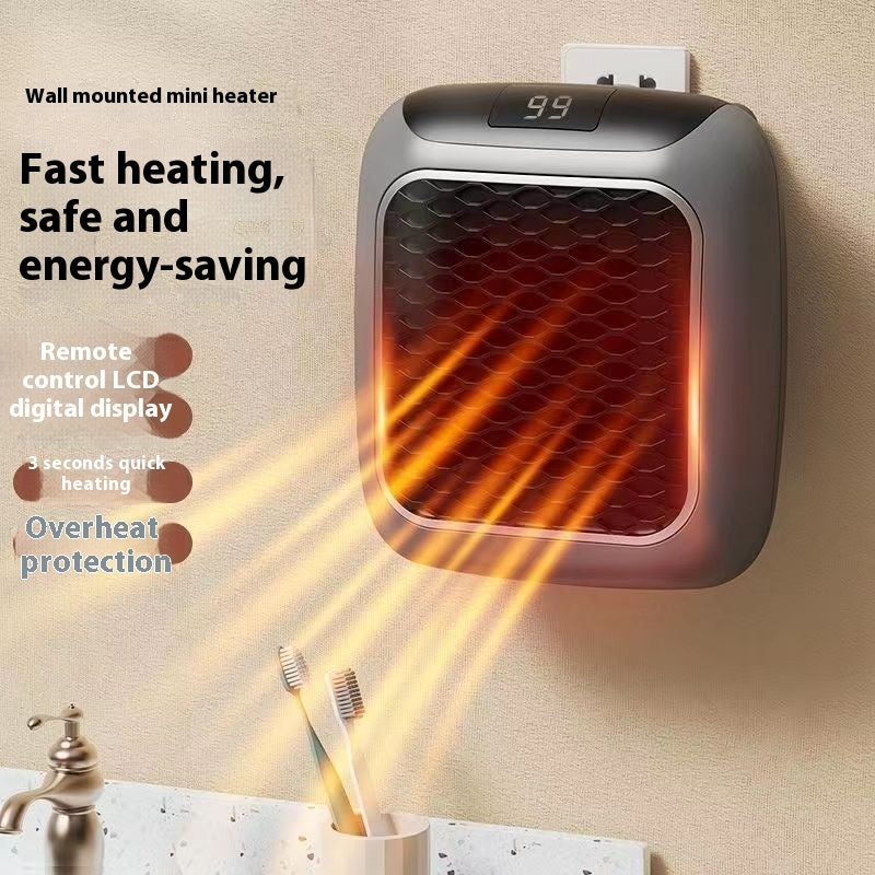 Mini Fan Heater Wall-mounted Dormitory Warm Artifact